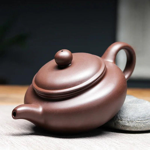 Antique 220ML Yixing Tea Kettle with Innovative Filter - Elegant Green Teapot for Puer Ceremonies and Home Decor