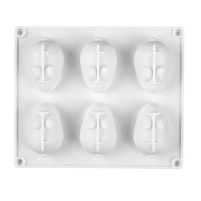 Multi-Cavity Silicone Bunny Molds for Chocolate, Cake, and Dessert Baking - Perfect for Easter Treats and DIY Projects