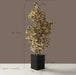 Elegant Golden Mountain Resin Tabletop Accents for Luxurious Living Spaces