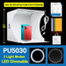 30CM PULUZ Adjustable LED Light Box Photography Kit with Six Color Backdrops - Portable Softbox for Product and Portrait Shots