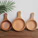 Elegant Handcrafted Acacia & Beech Wood Bowl - Versatile Salad, Fruit, and Oatmeal Serving Dish