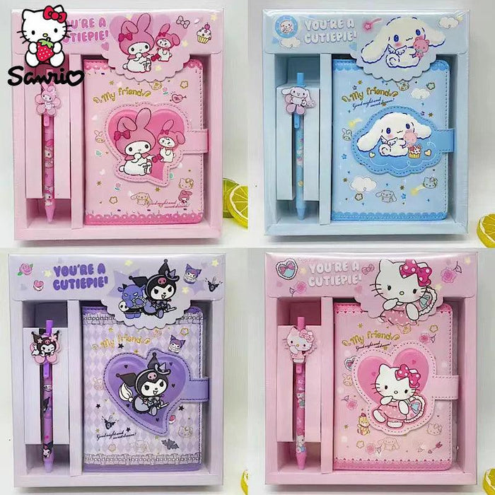 Charming Sanrio Characters Stationery Set with Gel Pens and Planner for Organization