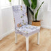 Chic Floral Stretch Dining Chair Covers for Elegant Settings