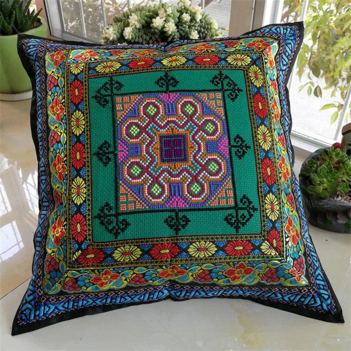 Embroidered Cushion Cover