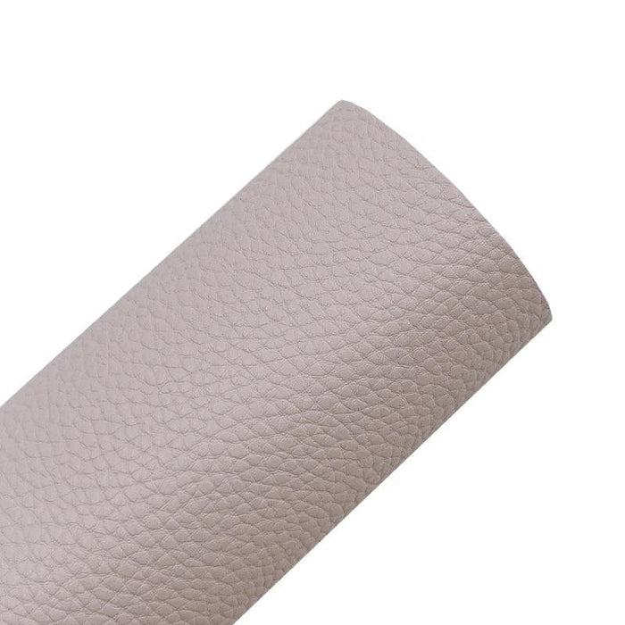 Colorful Litchi Textured Eco-Friendly PU Leather Craft Sheet