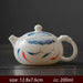 Handcrafted Xishi Elegance: Artisan Teapot Set with Fine Mesh Filter