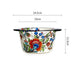 Creative Hand-painted American Ceramic Large Deep Bowl - Versatile Anti-scalding Fruit and Ice Server