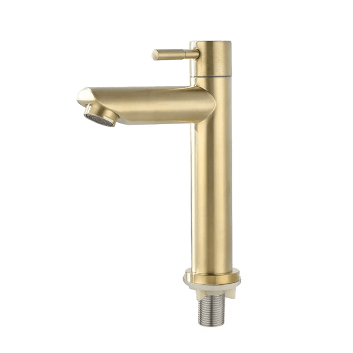 Modern Elegance Stainless Steel Faucet - Premium Ceramic Valve Bathroom Tap