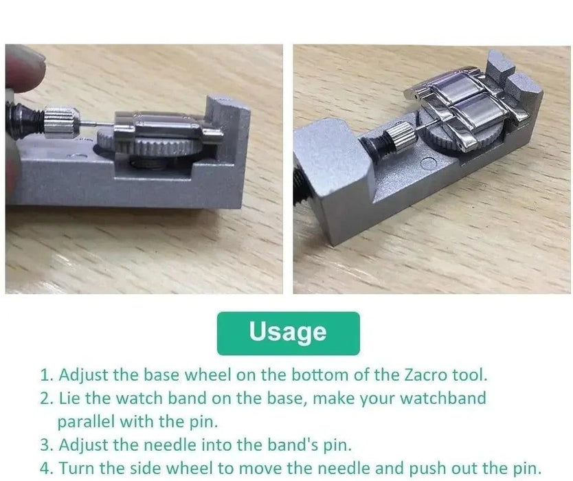 Compact Watch Band Link Remover Toolkit for Effortless Resizing