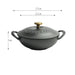 Heritage-Inspired Durable Cast Iron Soup Pot for Gourmet Slow Cooking