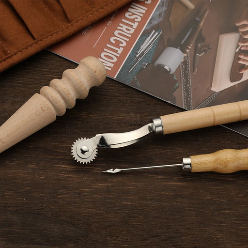 Leatherworking Artisan Tool Set with Portable Storage: Unleash Your Creativity!