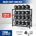 Heavy-Duty 4-Tier Metal Garage Storage Rack - 7200 lbs Load Capacity