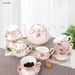 Elegant 15-Piece Bone China Afternoon Tea Set – Luxurious European Teaware Collection