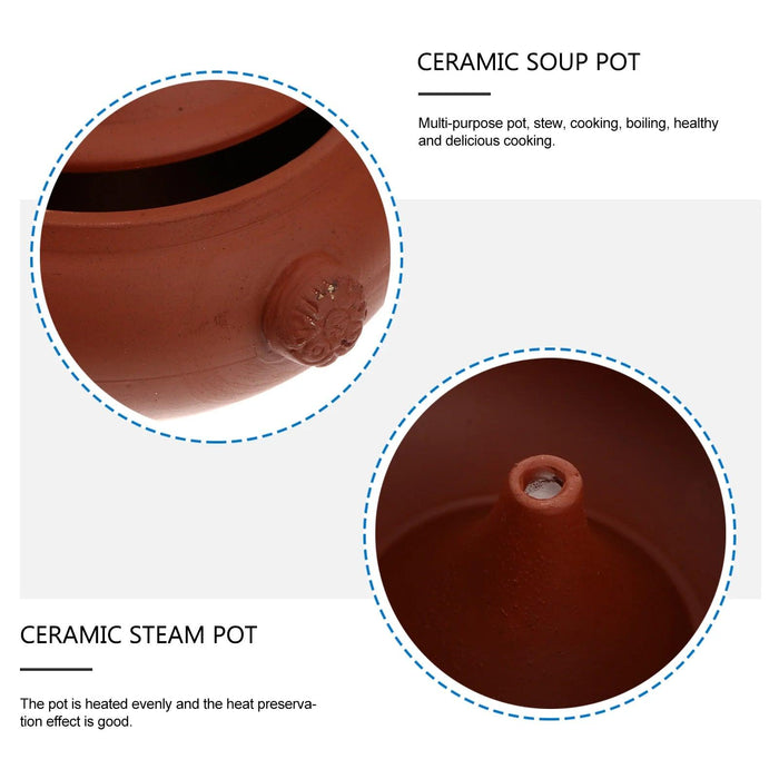 Stylish Nonstick Ceramic Cooking Pot for Hearty Soups and Stews