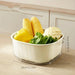 Culinary Excellence Set: Advanced Drain Basket and Versatile Vegetable Basin for Effortless Cooking