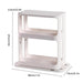 Pull & Rotate Dual-Layer Spice Organizer - 28x13x27CM Kitchen Storage Solution