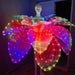 Radiant Bloom LED Glow Dress for Elegant Events