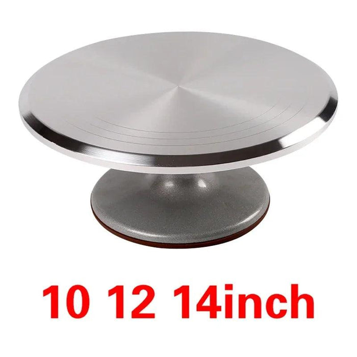 Ultimate Cake Decorating Turntable Set: Stainless Steel Professional Kit with Mold for Stunning Creations