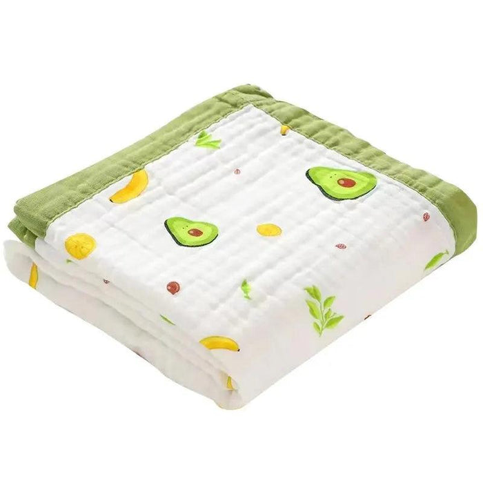 Luxurious Cotton Baby Towel and All-Season Blanket Duo - Comfort for Every Stage of Your Child's Growth