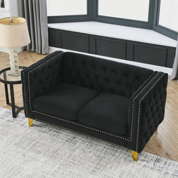 Chesterfield Velvet Couch for Elegant Living Spaces