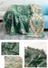 Luxurious Double-Sided Jacquard Gauze Cotton Sofa Blanket