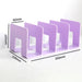 4-Section Multifunctional Bookends Organizer for Streamlined Workspace Storage