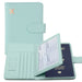 RFID-Blocking Travel Passport Wallet with Stylish Card Organizer