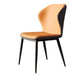 Nordic Luxury Genuine Leather Dining Chair with Contemporary Design