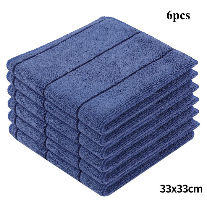 Homaxy Ultra-Soft 6-Pack Microfiber Cleaning Towels - Multi-Purpose Kitchen Essentials