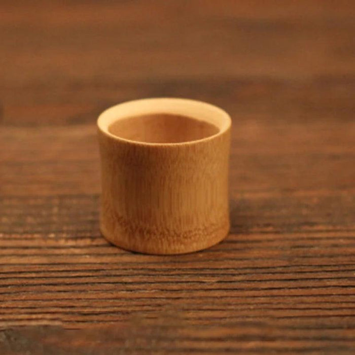 Sustainable Handmade Bamboo Beverage Mug - Ideal for Tea, Beer, and More