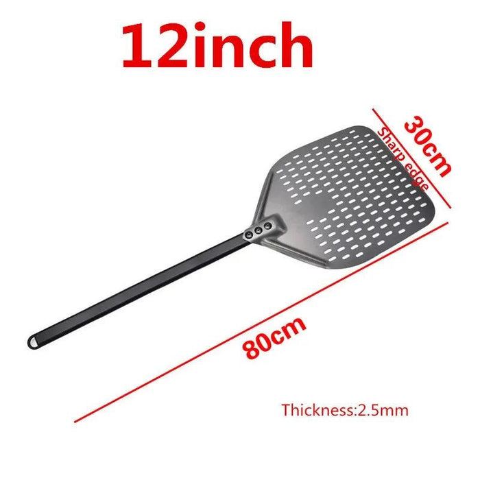 Aluminum Pizza Shovel and Knife Set - Essential Tools for Baking and Cheese Enthusiasts