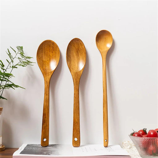 Japanese Wooden Kitchen Spoons