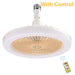 Intelligent Customizable Ceiling Fan with Ambiance Lighting for Modern Spaces