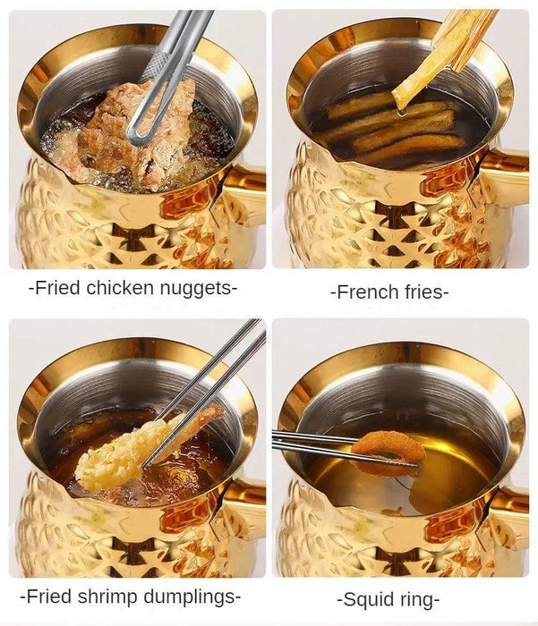 Versatile Stainless Steel Multi-Use Frying Cup Set: Your Essential Kitchen Companion