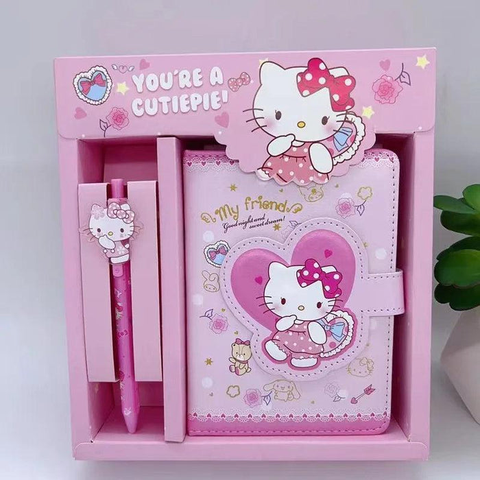 Charming Sanrio Characters Stationery Set with Gel Pens and Planner for Organization