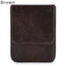 Elegant Genuine Leather Pen Organizer - Stylish Storage for Office and Travel