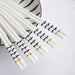 Elegant Japanese Porcelain Chopstick Set - 5 Pairs for a Refined Dining Experience