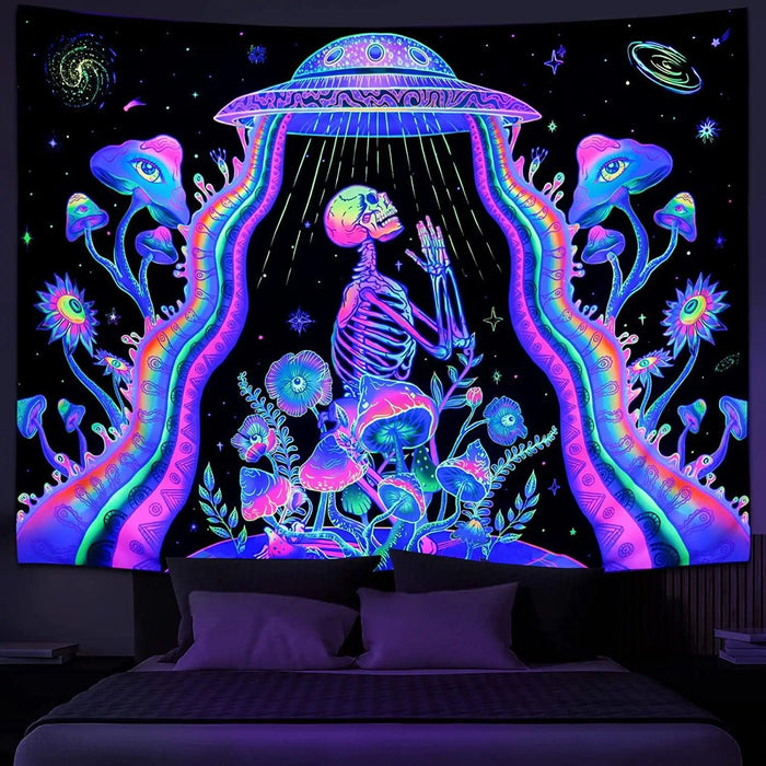 Galactic Dreams Astronaut Wall Tapestry for Unique Home Aesthetics