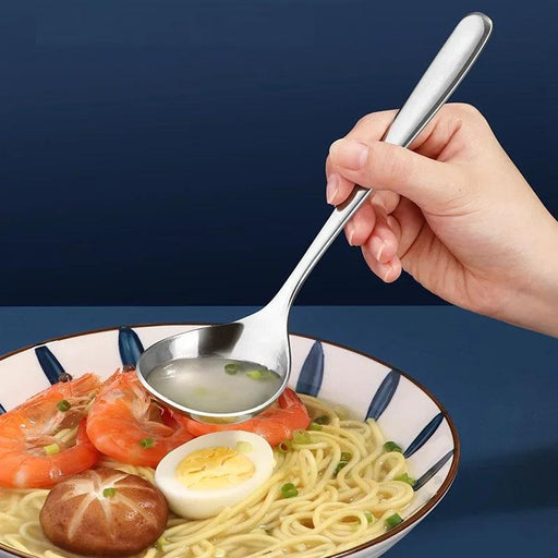 Elegant Extended Handle Stainless Steel Ladle Set for Effortless Cooking