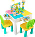 Children's Interactive Study Desk and Chair Bundle - Innovative Learning Set for Young Minds