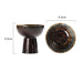 Elegant Blue and White Porcelain Dessert and Snack Bowl