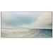 Serene Coastal Retreat Hand-Painted Canvas Art: Tranquil Beachscape for Your Home