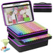 Extraordinary 420-Slot Diamond Painting Organizer with Essential Accessories for Creative Artists