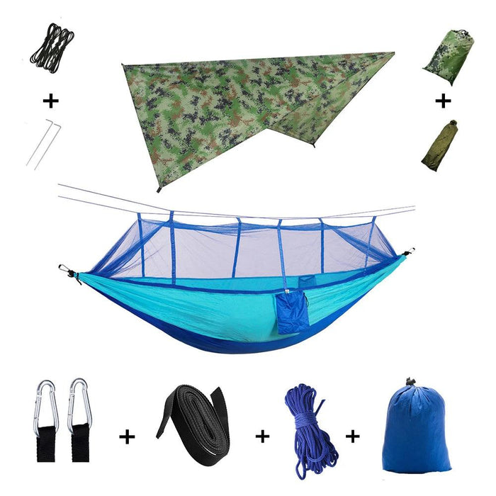 Premium Explorer's Hammock Kit - All-in-One Outdoor Survival Gear