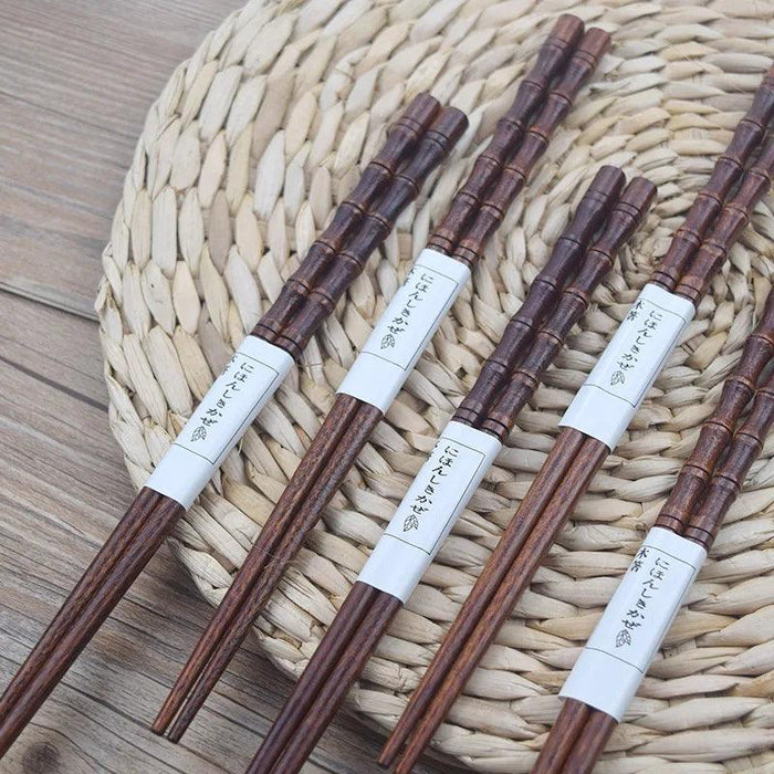 Eco-Chic Bamboo Chopsticks Collection for Sushi and Asian Delicacies