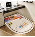 Playful Cartoon Non-Slip Chair Mat - Fun and Functional Office Accessory