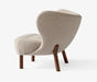 Lambs Wool Elegance Lounge Chair