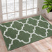 Luxurious Non-Slip Microfiber Welcome Mat: Chic Moisture-Absorbing Rug for Entryways