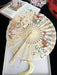 Artisan Bamboo Folding Fan for Women - Elegant Cultural Dance Accessory, Thoughtful Gift & Stylish Home Decor