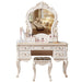 Chic European Minimalist Makeup Vanity Table